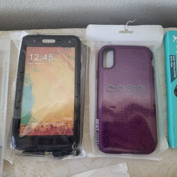 I-Phone, Samsung Miscellaneous Phone Case, Screen Protection & More, Lot - Picture 3 of 10